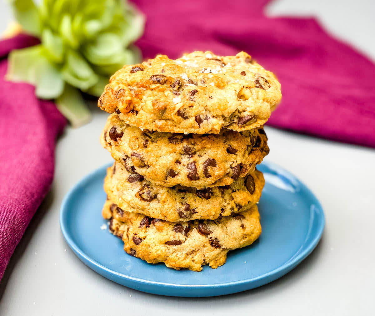 Caramel Stuffed Chocolate Chip Skillet Cookie - Barbara Bakes™