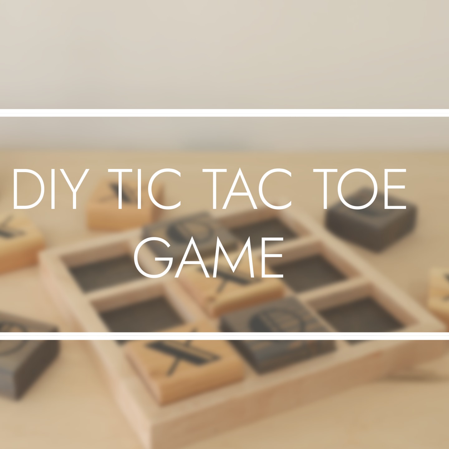 Tic-Tac-Toe Free Standing Panel-1