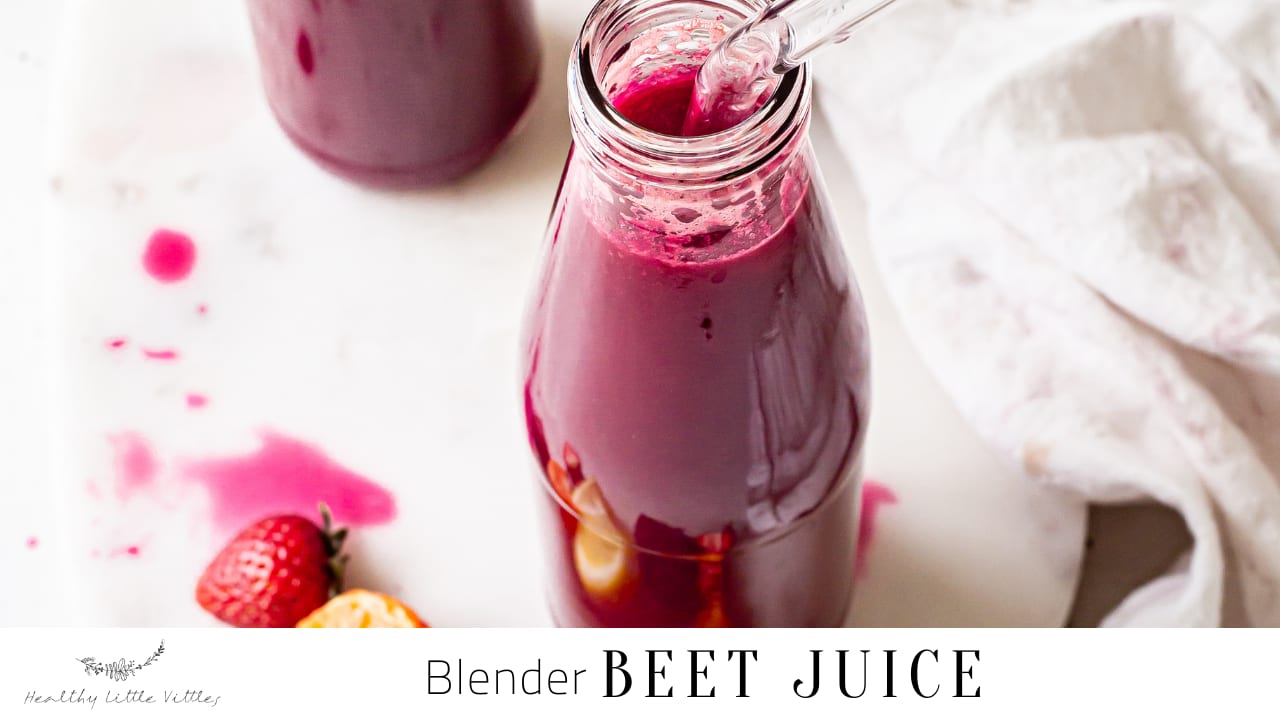 How to Make Beet Juice with a Blender - Extreme Wellness Supply