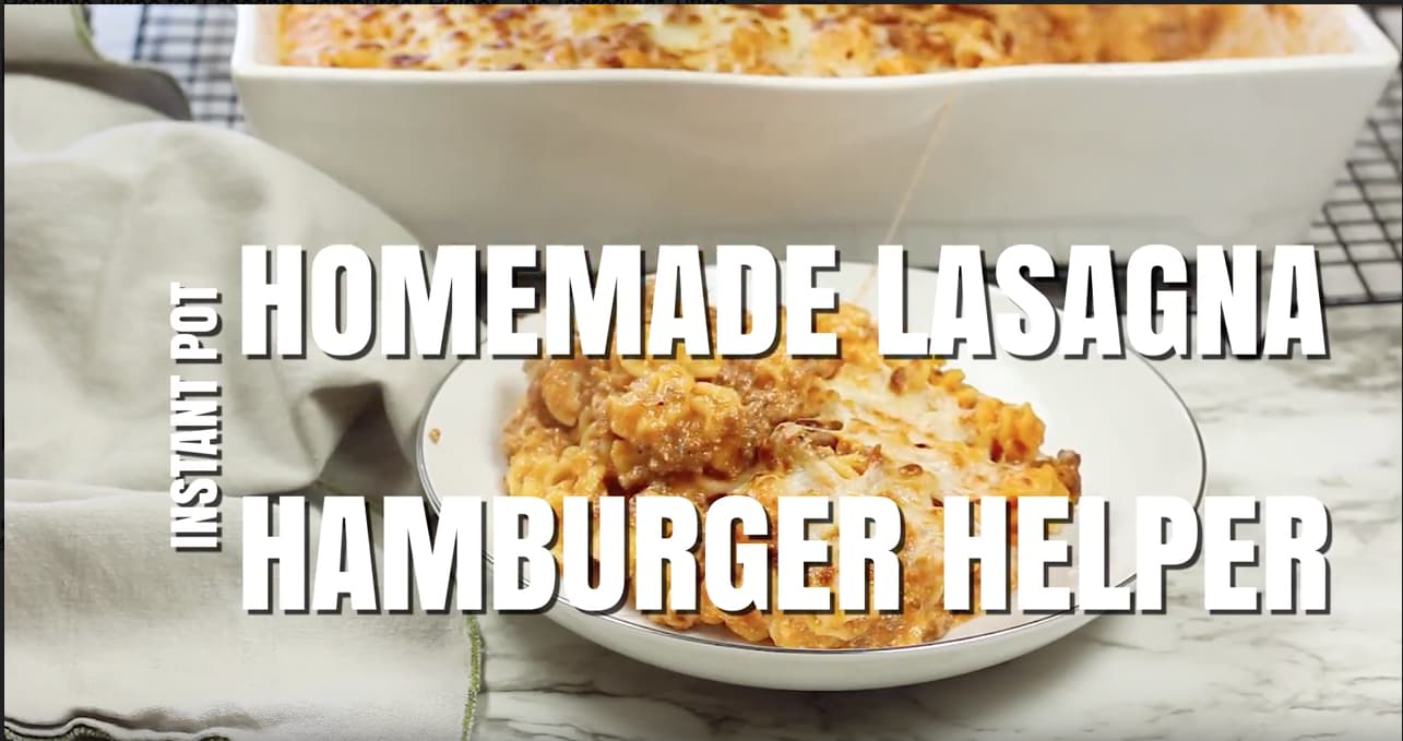 Instant pot on sale hamburger helper lasagna