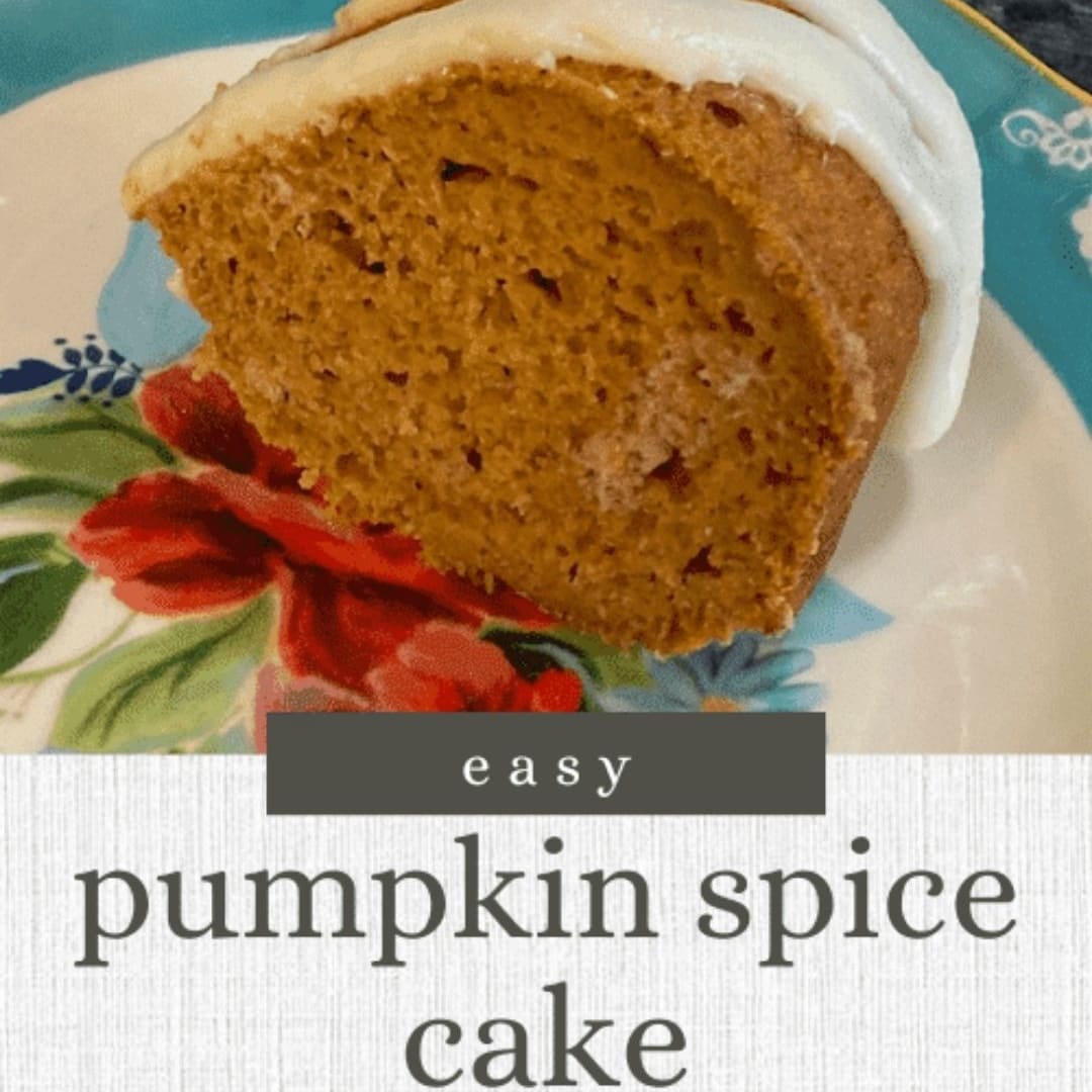 Easy Pumpkin Spice Cake (Doctored Cake Mix) - Out of the Box Baking