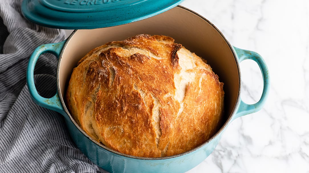 The Best No-Knead Bread Homemade Bread Pot 2017