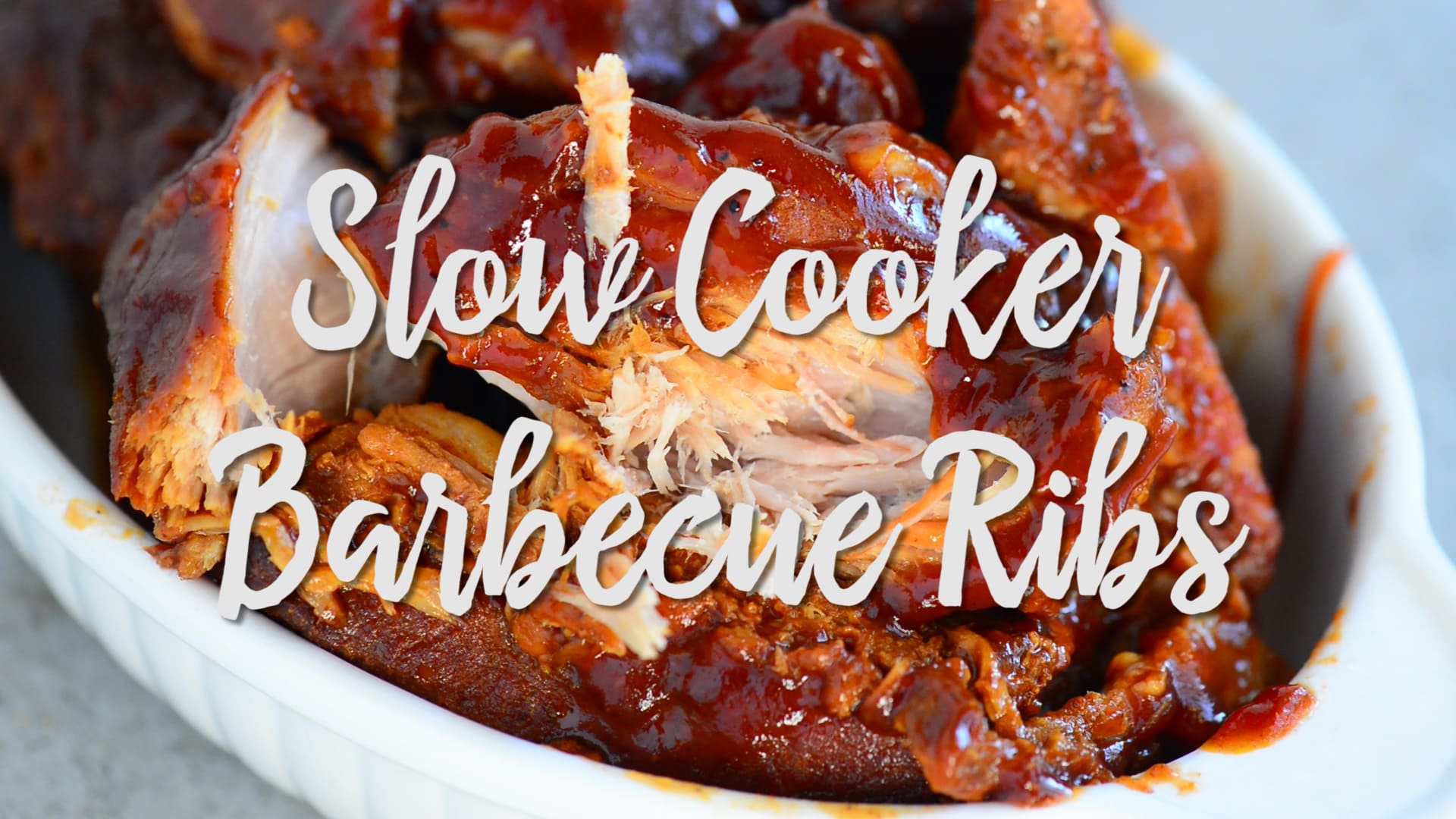 Slow Cooker Barbecue Ribs Recipe