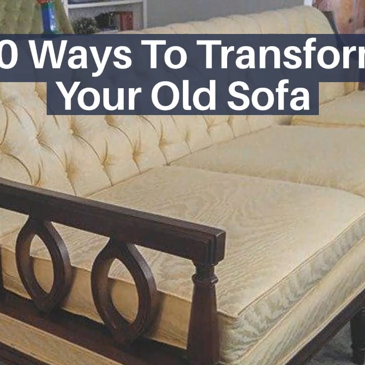 12 Clever Ways to Refresh an Old Sofa