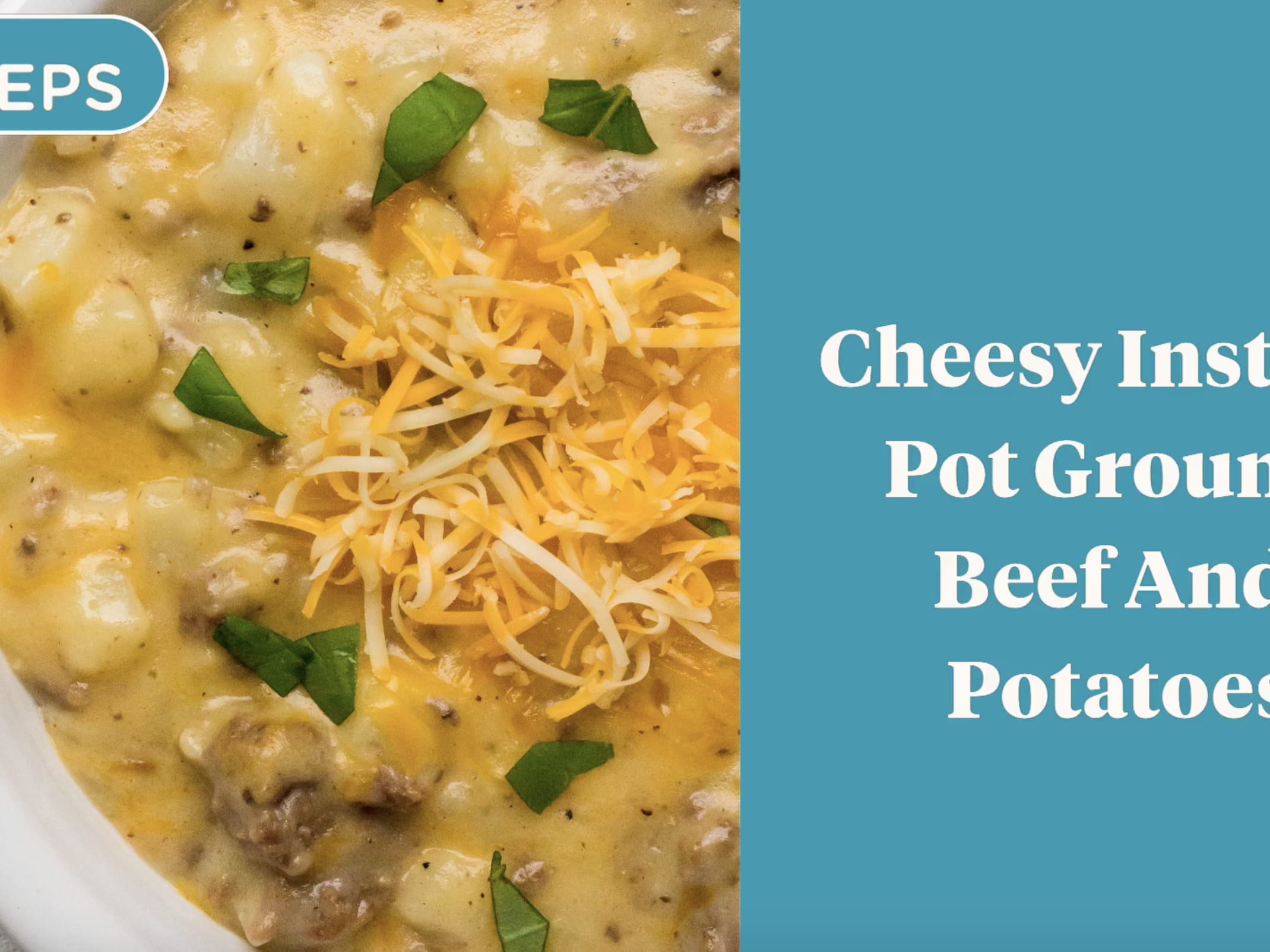 Instant pot store ground beef potatoes