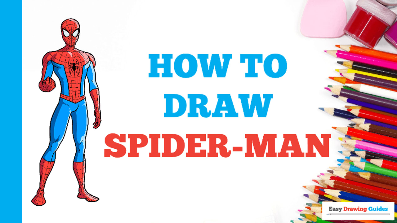 Spiderman head - Spiderman Kids Coloring Pages