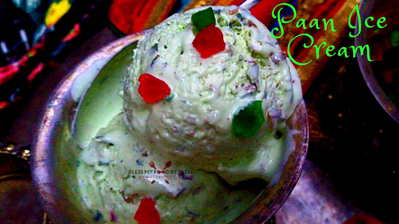 Paan ice cream without condensed milk recipe