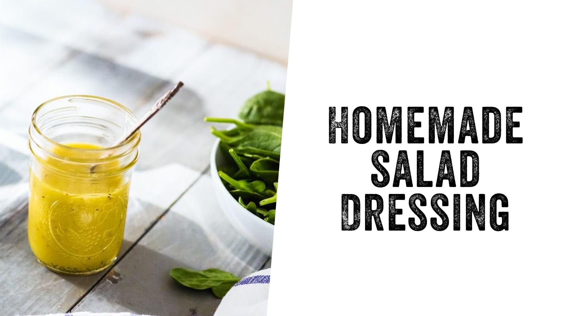 Salads 101: How to make salad dressing at home 🥗