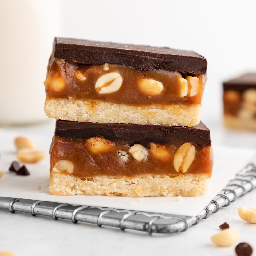 Homemade Take 5 Candy Bars (Vegan & Healthy!) - Purely Kaylie