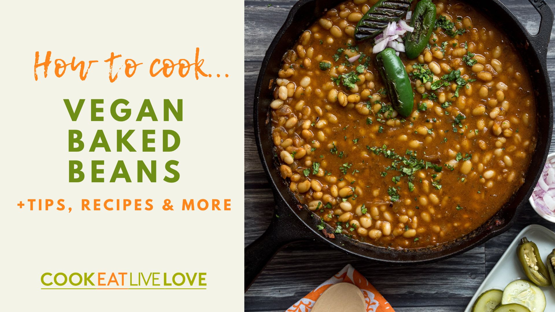 Vegan Baked Beans - Easy & Delicious _-Oh My Veggies