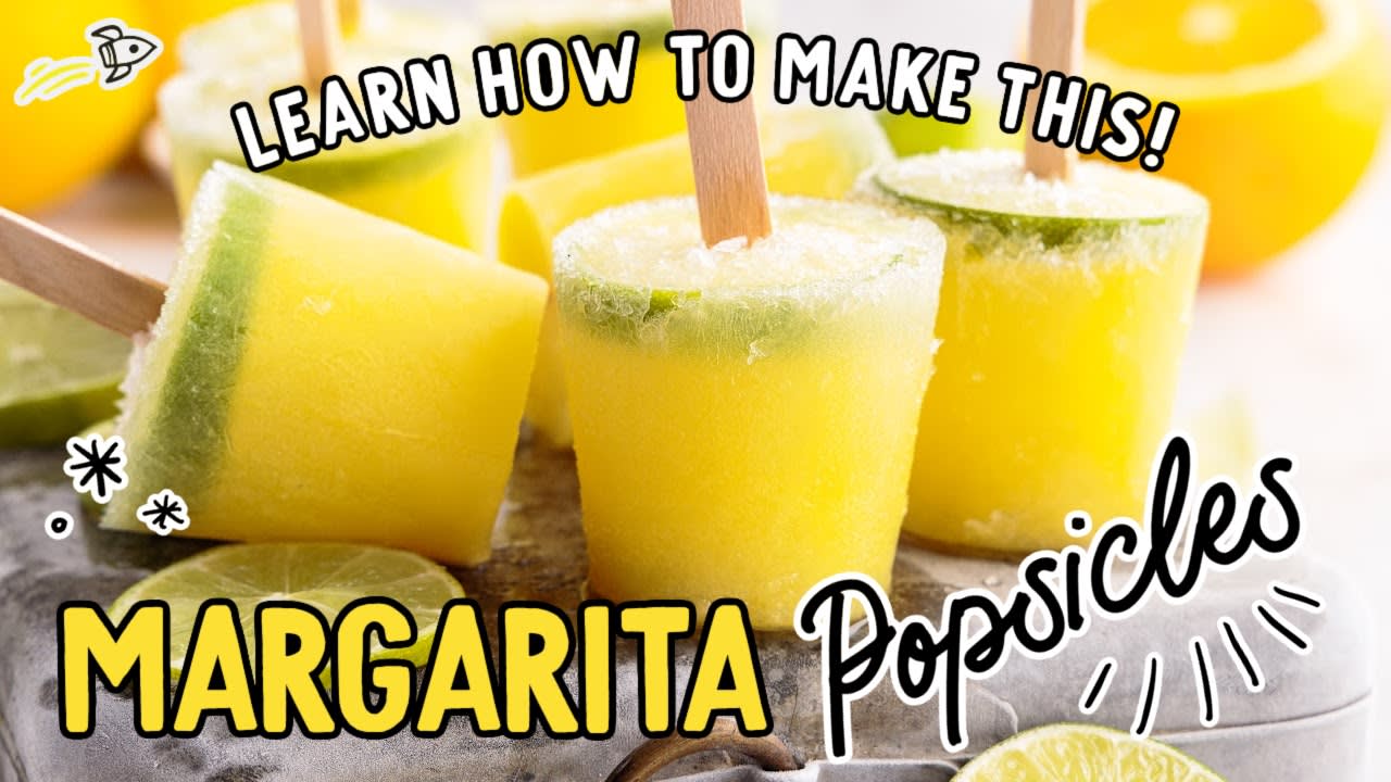 Margarita Popsicles Recipe - The Cookie Rookie®