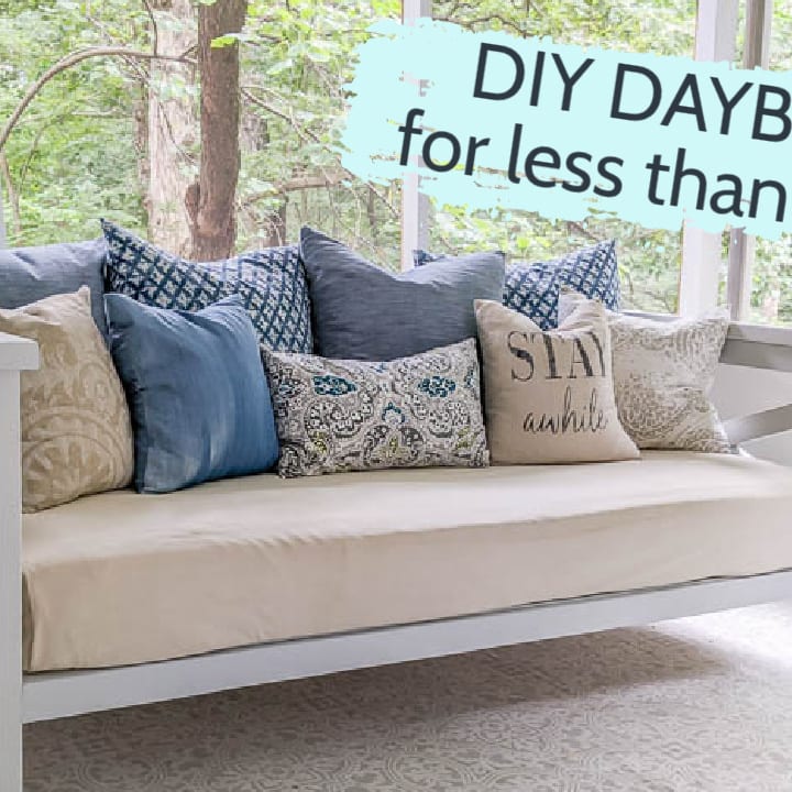 How to build a DIY Daybed for 50