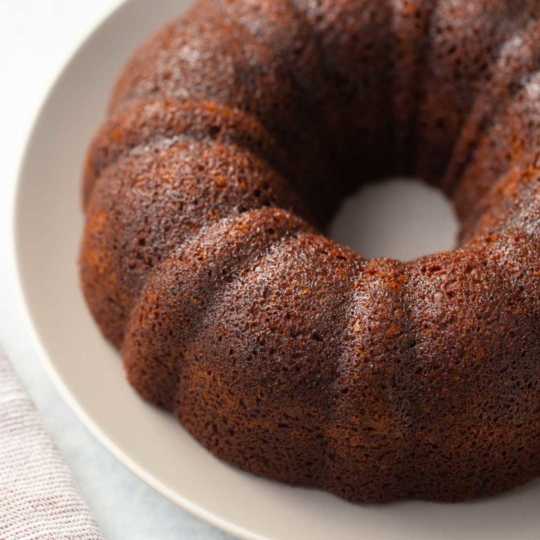 Gluten-Free Gingerbread House Recipe (Bundt Cake) 