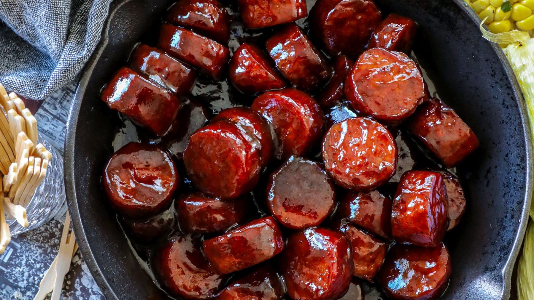 Cooking outlet smoked sausage