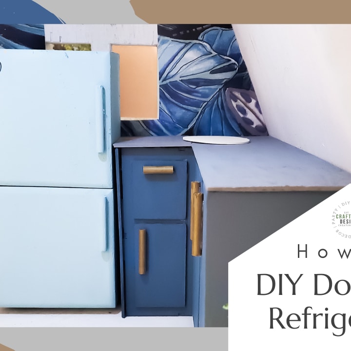 Dollhouse refrigerator diy online