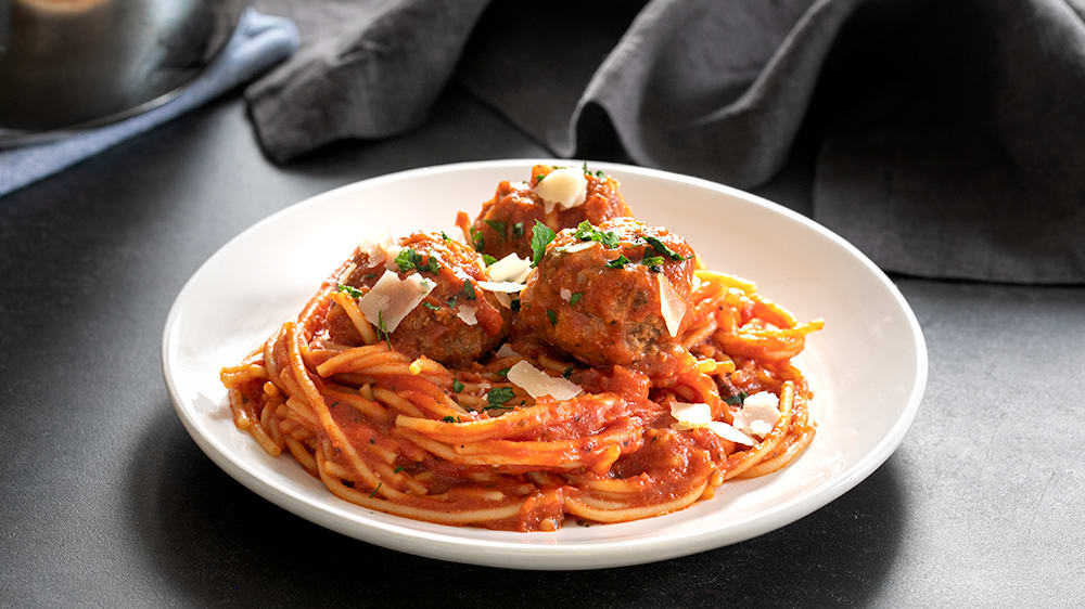 Instant Pot Gluten Free Meatballs and Spaghetti