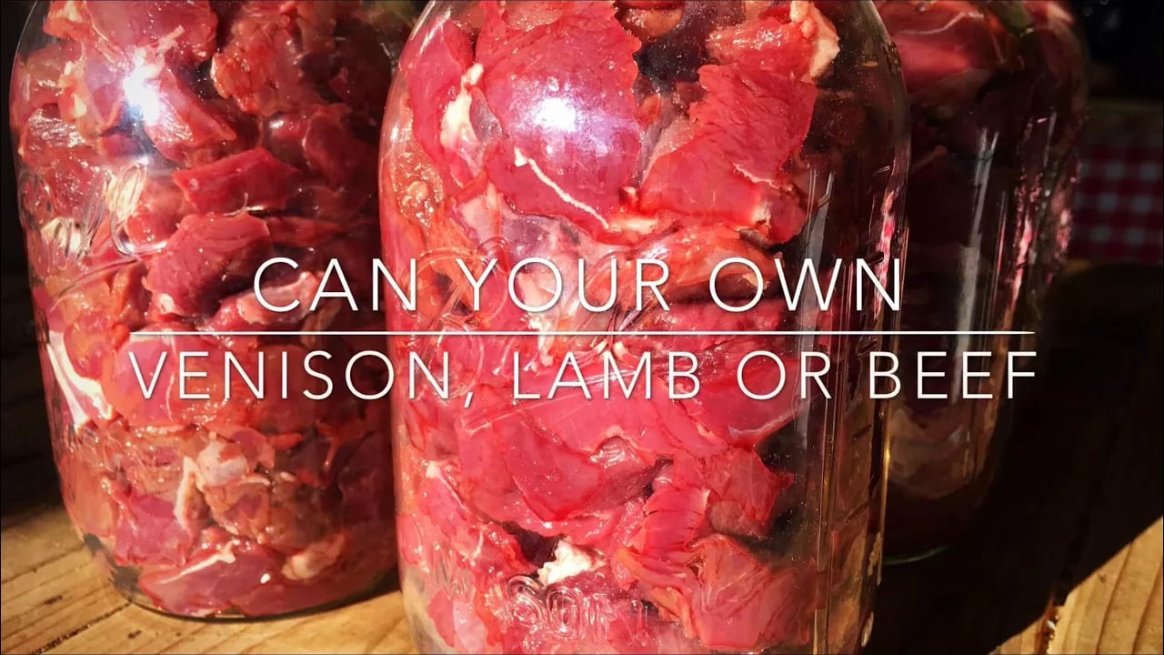 How to can meat in a pressure cooker online