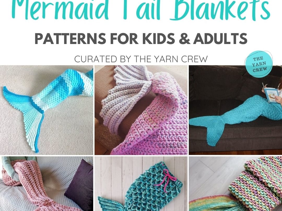 Bulky yarn mermaid tail pattern free clearance