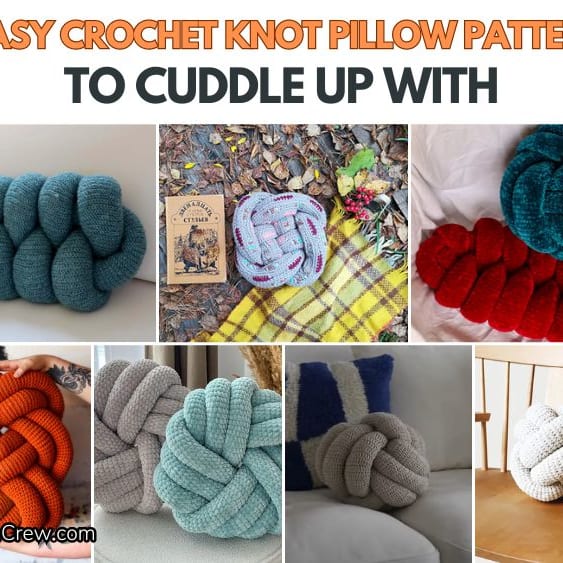 Knot pillow pattern cheap