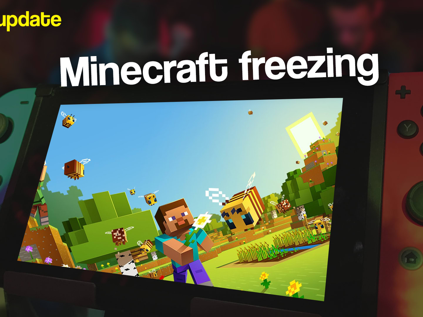 why does minecraft keep freezing on xbox one