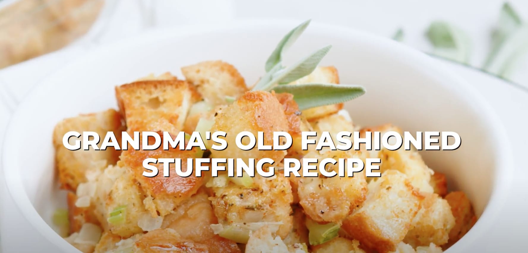 Grandma's Old Fashioned Stuffing Recipe - Lauren's Latest