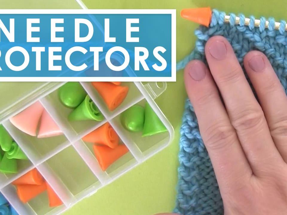 DIY: Make your own knitting needle protectors