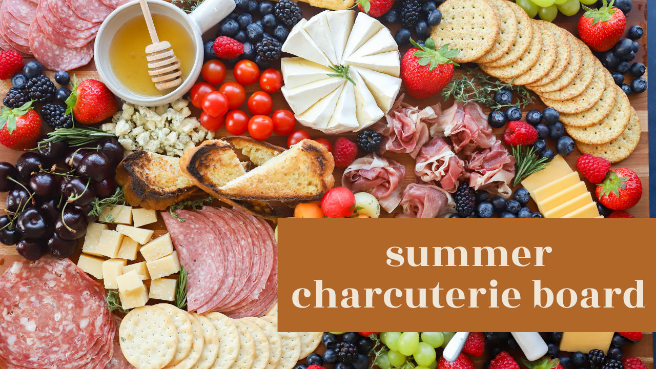 Summer Charcuterie Board - Smack Of Flavor