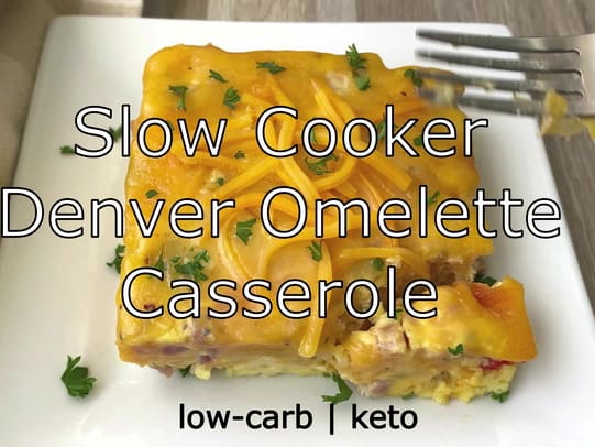Slow Cooker Denver Omelette Casserole