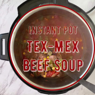 Instant Pot Tex Mex Soup