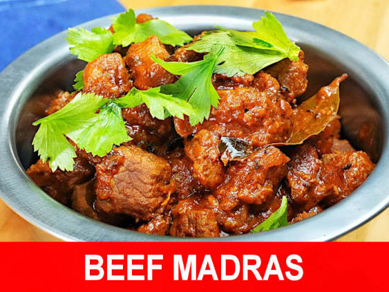 Beef Madras curry Easy Indian recipe with slow cooker