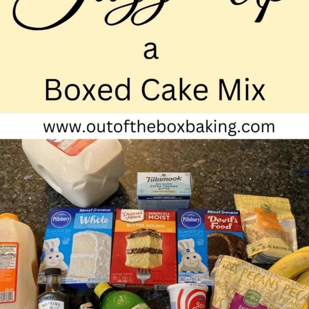 Box Cake Mix Hacks - How to Make Boxed Cake Mix Taste Better