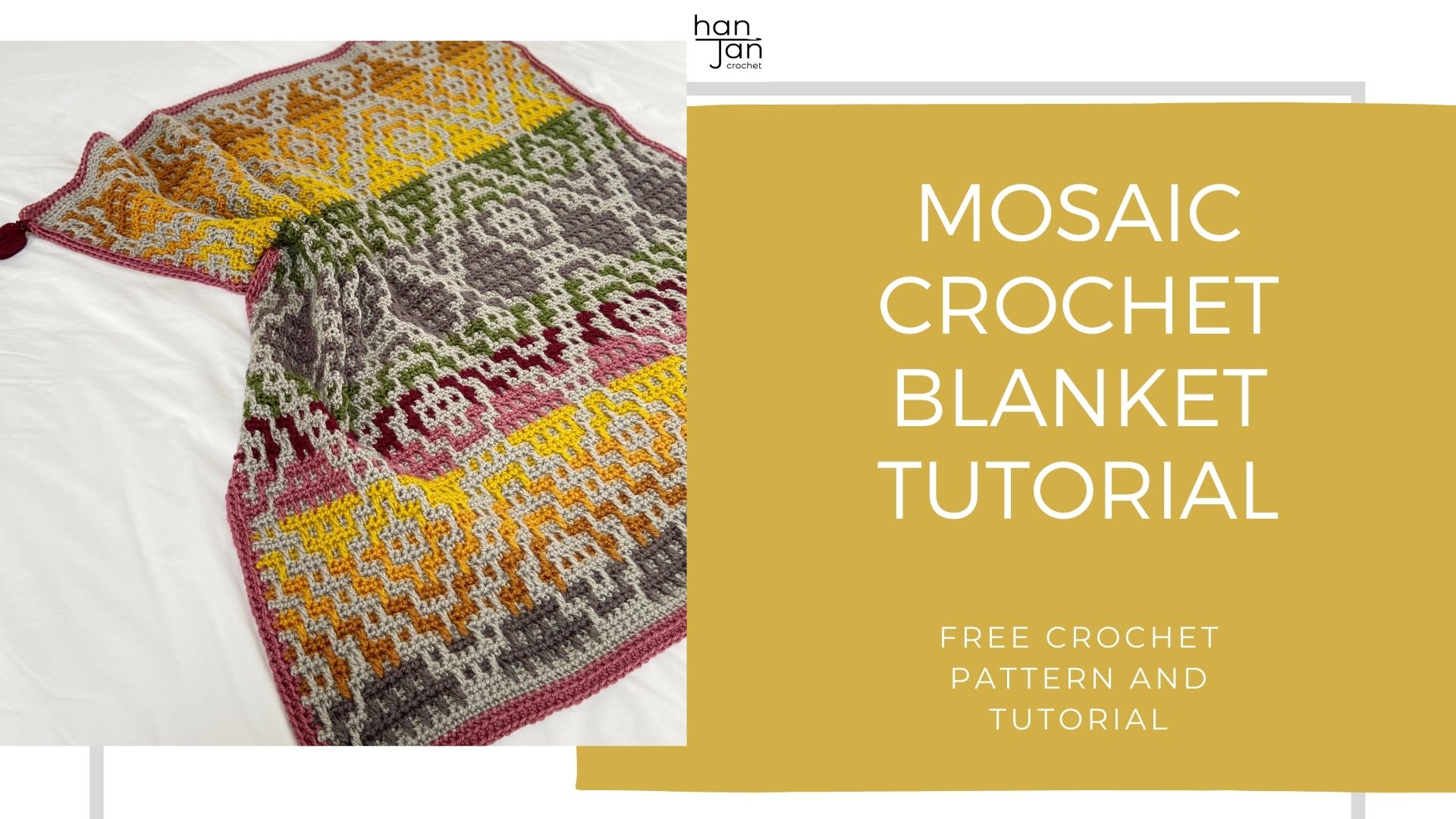 I'm attempting mosaic crochet for the first time after seeing this pattern  and falling in love with it. It's so simple after all! : r/crochet