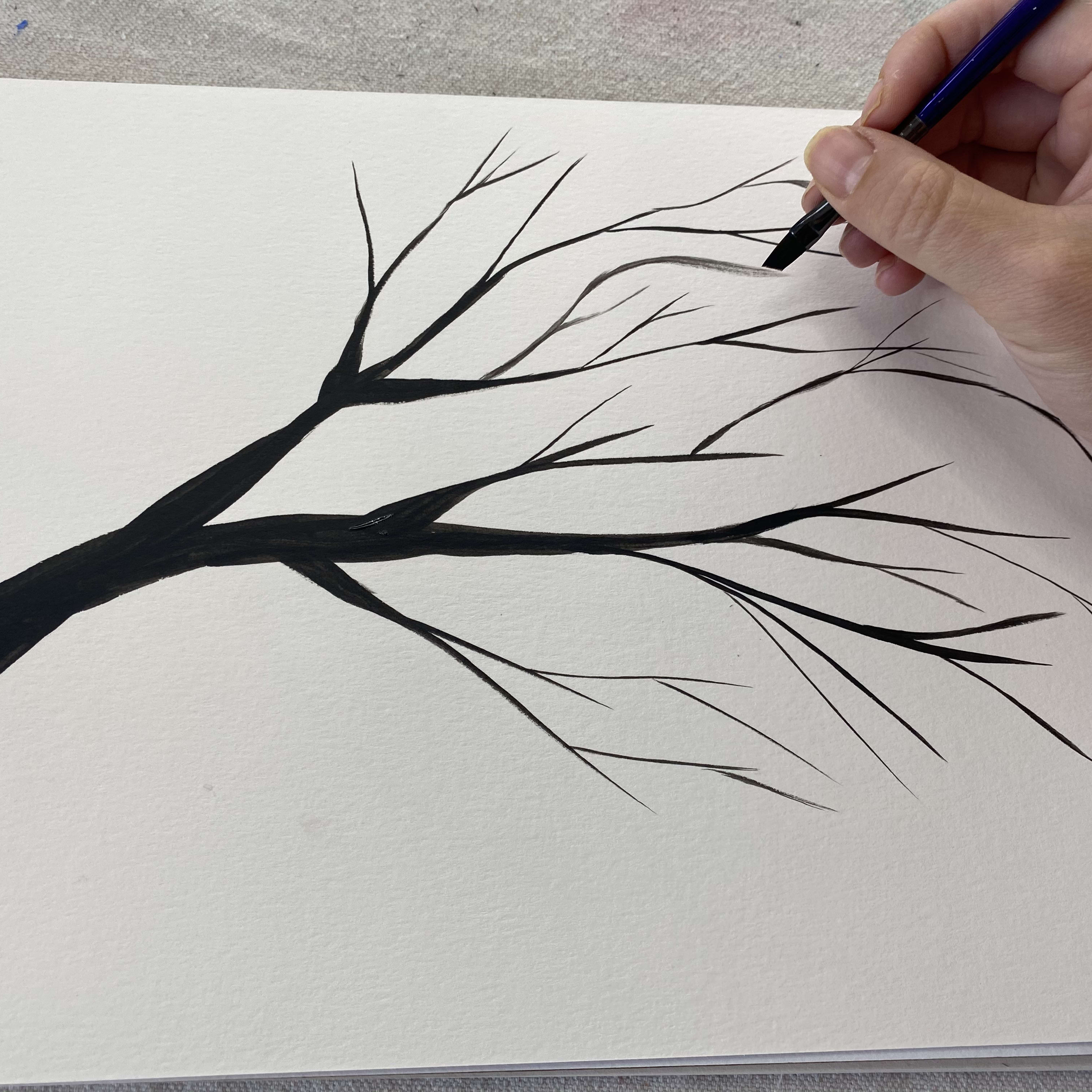 How to Make an Interesting Art Piece Using Tree Branches