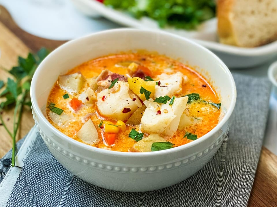 Instant pot clearance fish chowder recipe