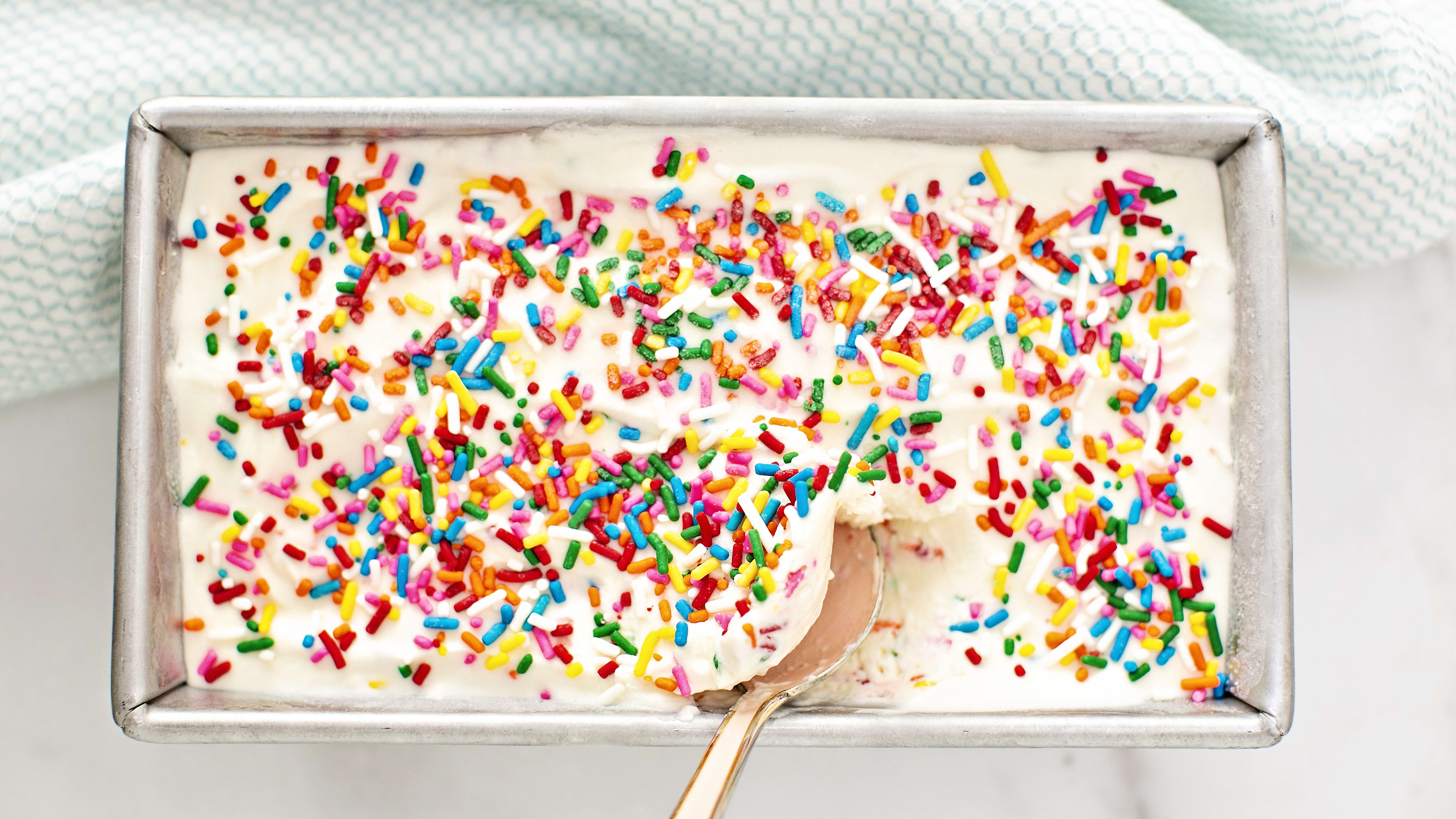 Sprinkles No Churn Ice Cream