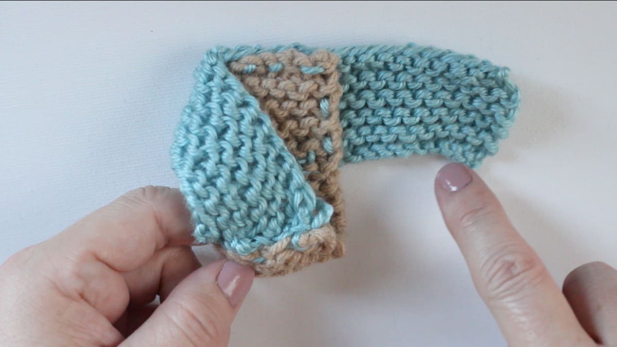 Simple knitted outlet baby booties