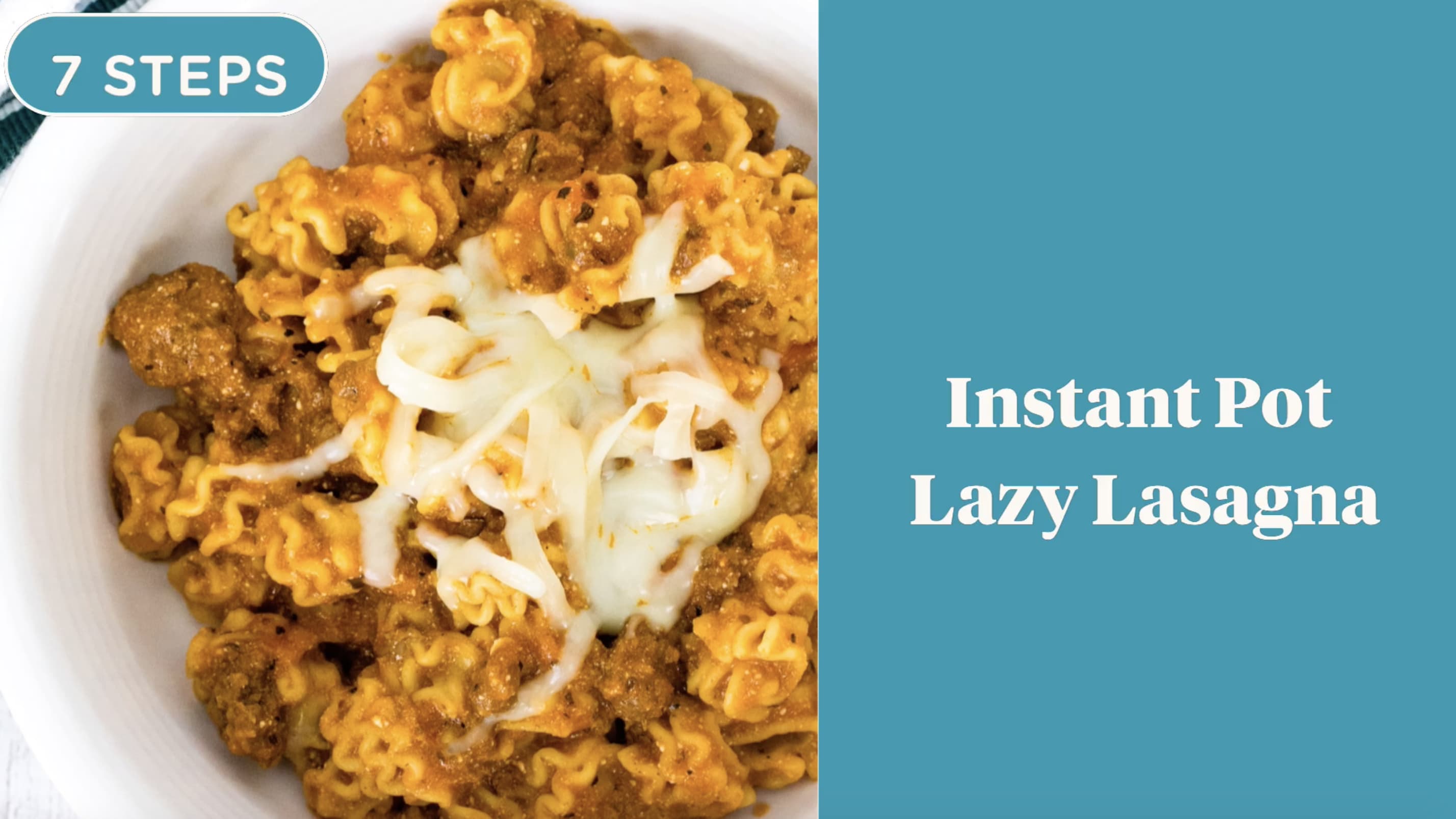 Instant pot best sale lasagne casserole