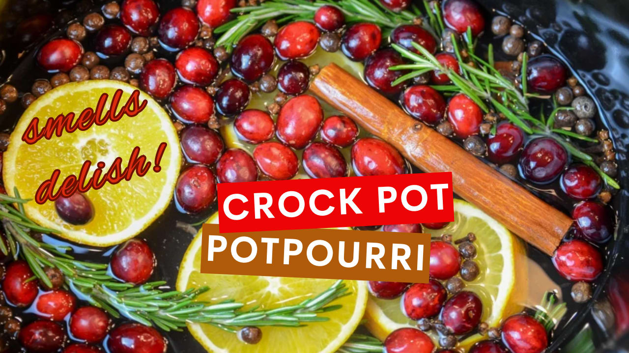 Christmas Crockpot Potpourri - Pure Happy Home