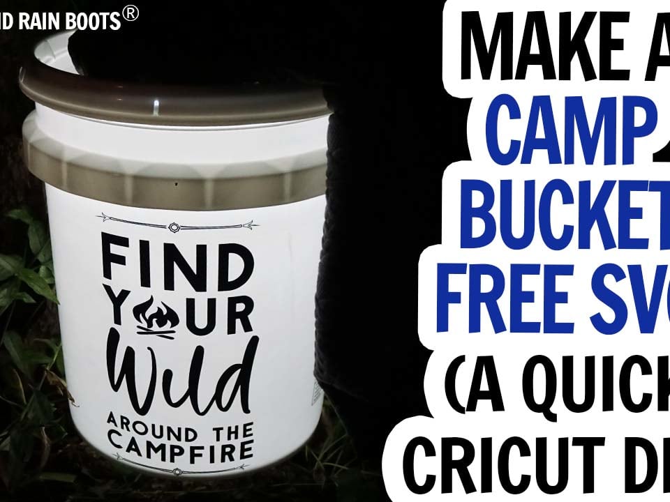 Your Tent Or Mine Camping Bucket SVG – Pixel Llama