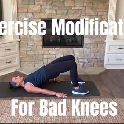 Butt exercises best sale for bad knees