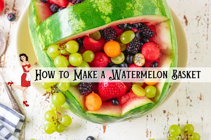 Watermelon Medium Serving Bowl Project w/ Instructions - A Maze In
