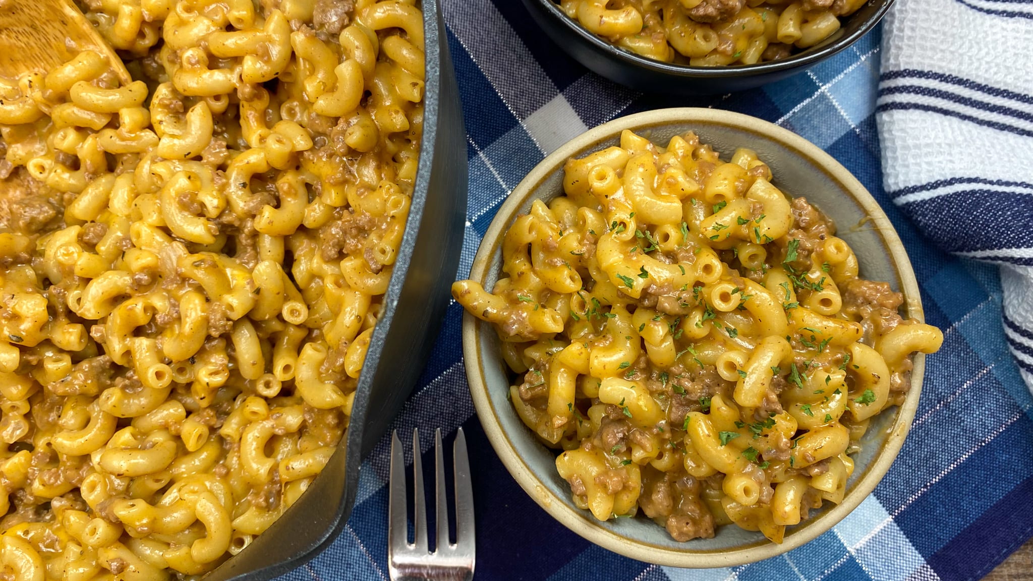 One Pot Hamburger Helper Beef Pasta Recipe - Back To My Southern Roots