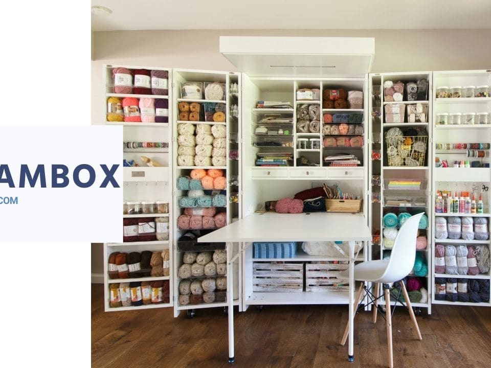 DreamBox Storage Review + Coupon Code  Craft storage cabinets, Craft room  design, Craft organizer cabinet