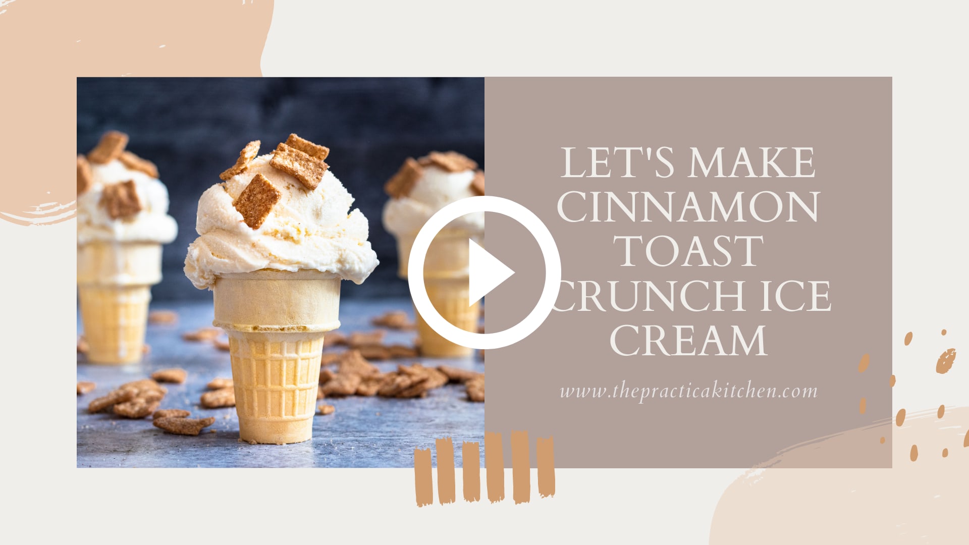 Cinnamon Toast Crunch Cereal Milk Ice Cream » the practical kitchen