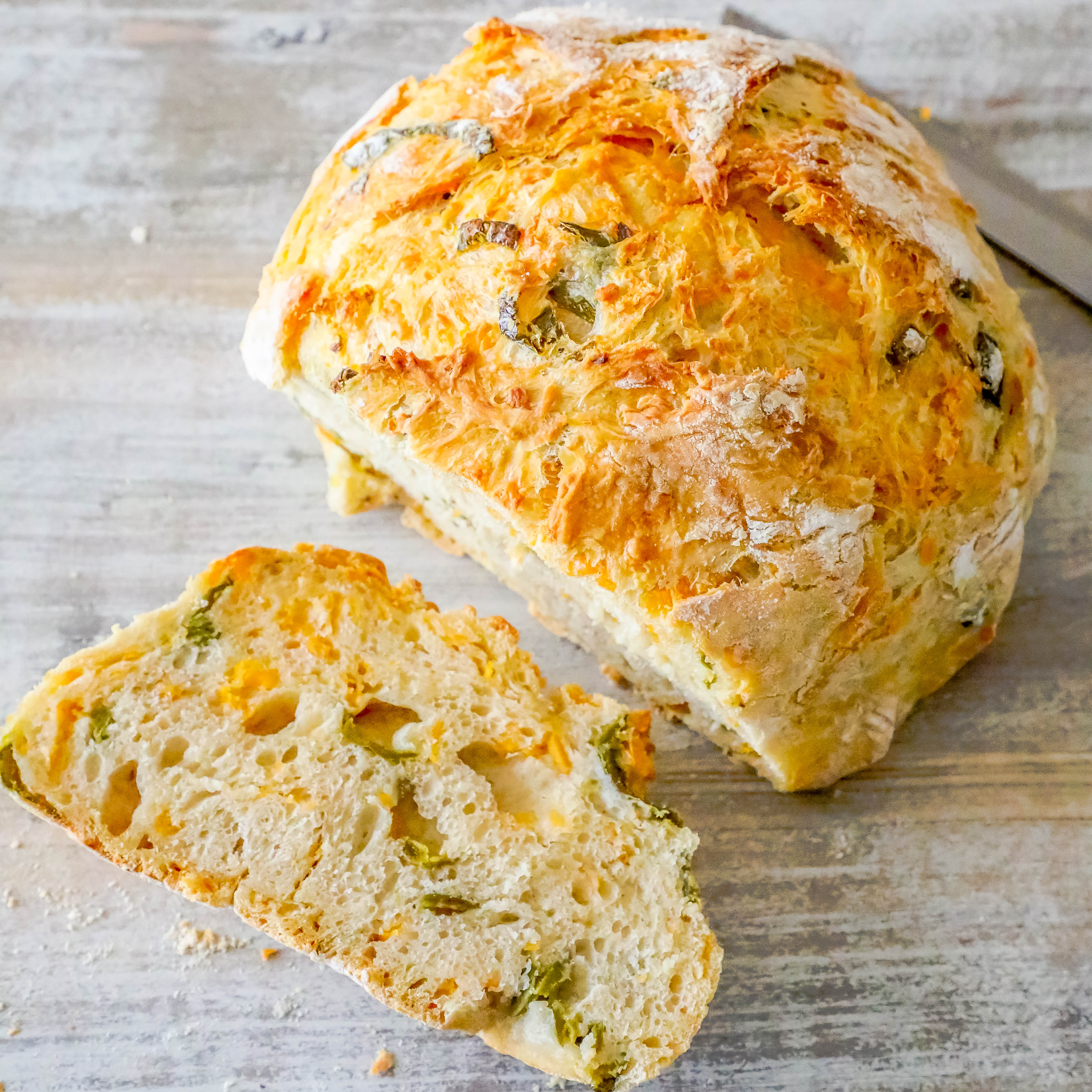 cheddar cheese bread loaf