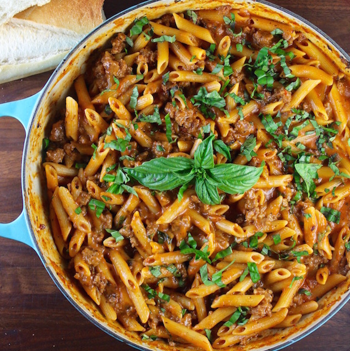 Penne Pasta with Sausage (One Pot!) - Chelsea's Messy Apron
