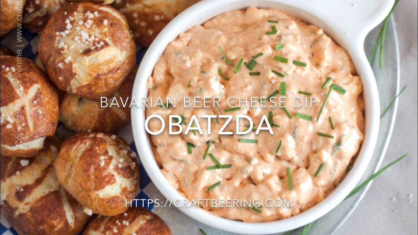 Obatzda (German beer cheese dip) - Caroline's Cooking