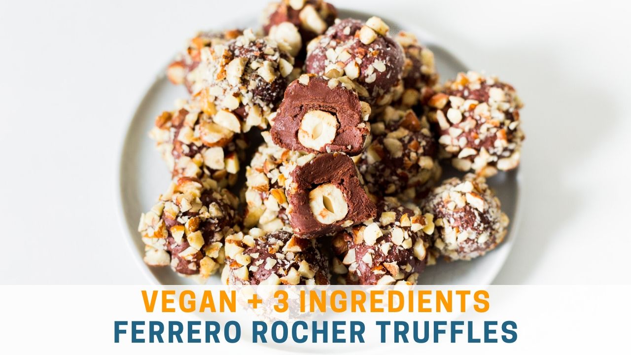 DIY Ferrero Rocher Chocolates (Vegan + GF) - Minimalist Baker Recipes