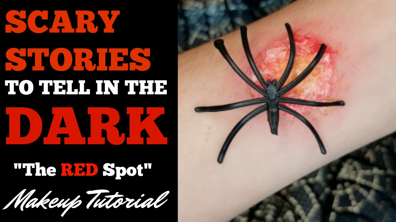 Scary Stories to Tell the Dark "The Red Spot" Makeup + Giveaway! -