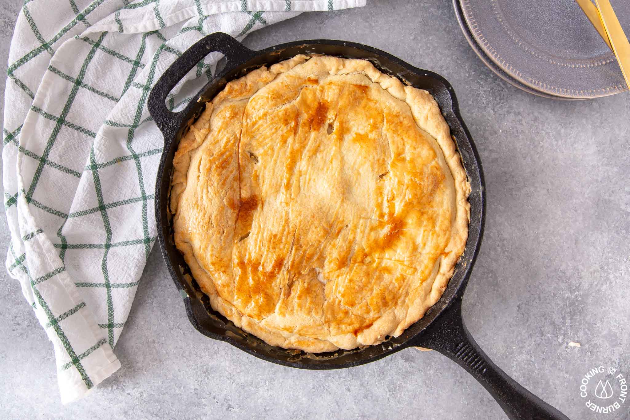 Skillet Chicken Pot Pie Recipe